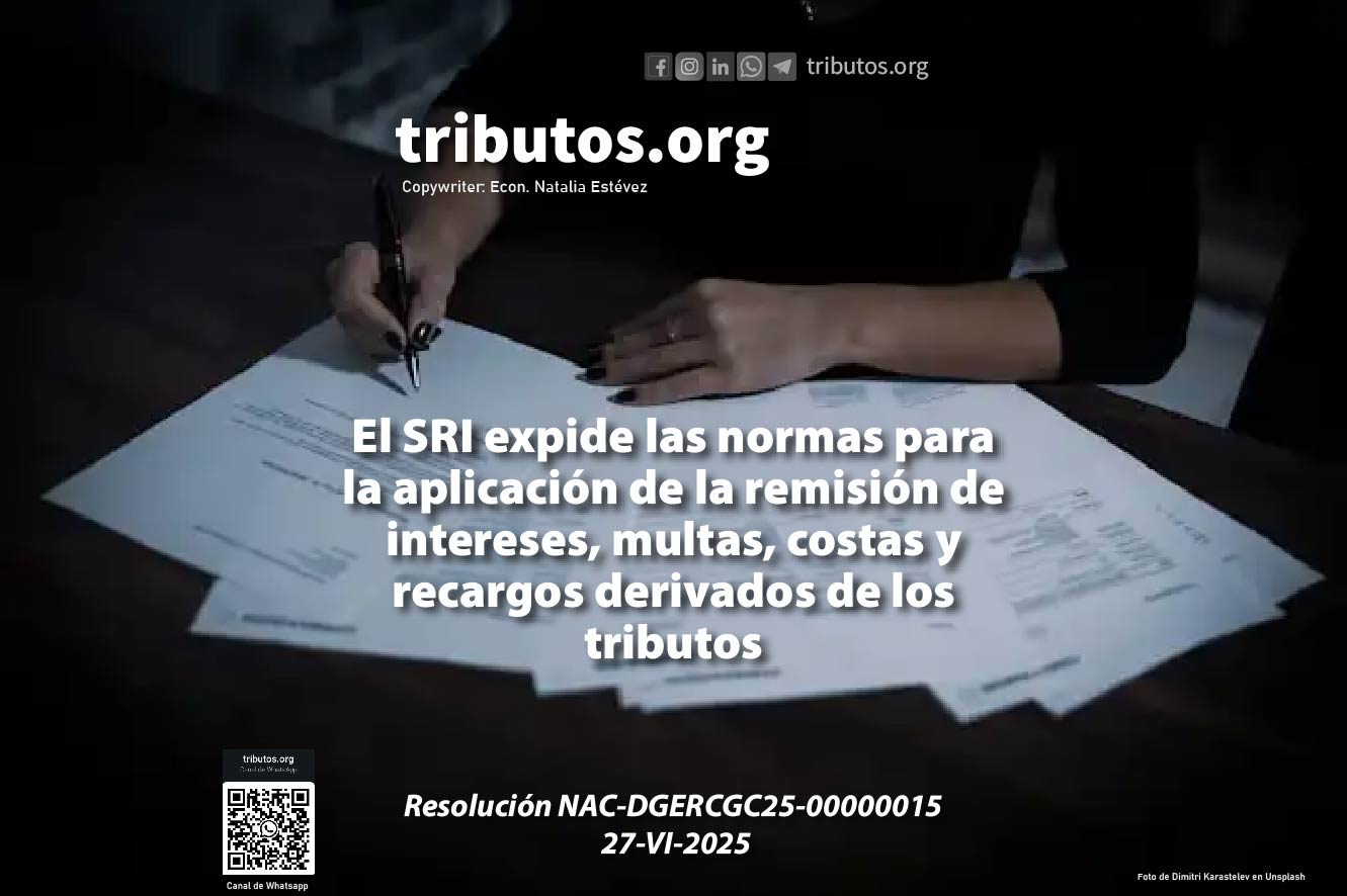 Remisión de intereses y multas costas y recargos 2025